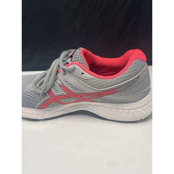 Asics Gel Contend 6 Running Shoes Womens 8.5 Grey Pink Sneakers 1012A571 - Picture 15 of 16